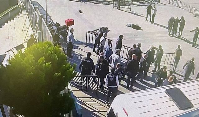 Çağlayan Adliyesi'ndeki saldırıya ilişkin gözaltına alınan 96 kişi adliyeye sevk edildi