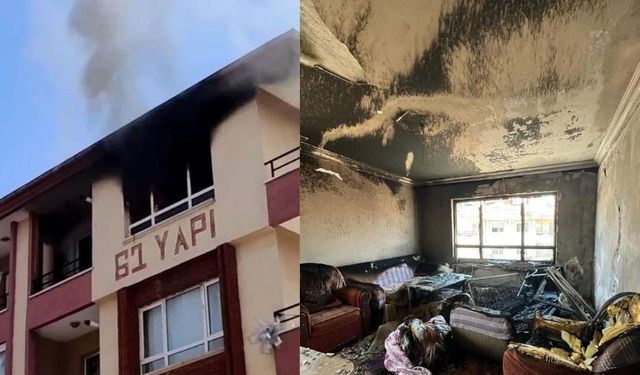 Tahliye davasını kaybeden kiracı evi ateşe verdi