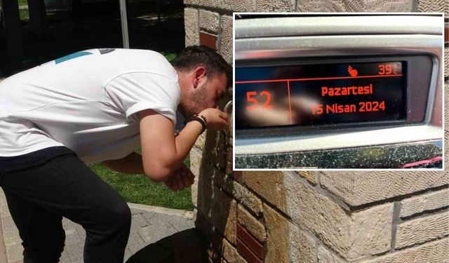 Adana'da sıcaklık rekoru: Termometreler nisanda 39 dereceyi gösterdi