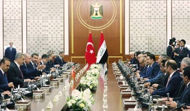 Cumhurbaşkanı Erdoğan 13 yıl sonra Irak'ta: Kalkınma Yolu Anlaşması imzalandı