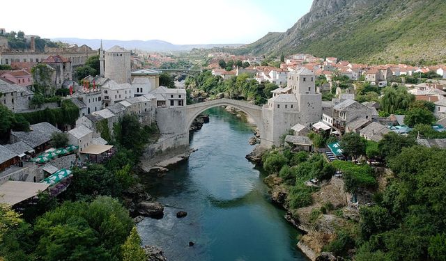 Osmanlı mirası Mostar Köprüsü, 20 yıldır yeniden ayakta