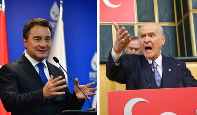 Babacan’dan Bahçeli’ye: Bir ayağı siyasetin öbür ayağı mafyanın içinde