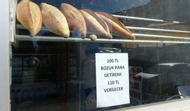 Bozuk para sorununa ilginç çözüm: 100 lira getirene 110 lira veriyor