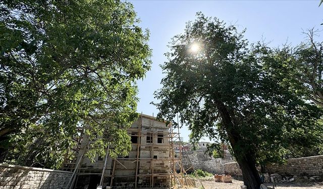 Kayseri'nin Germir Mahallesi'ndeki 150 yıllık konak bağ müzesine dönüştürülüyor