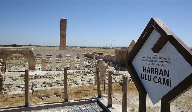 Tarihi Harran Ulu Cami ziyarete açıldı