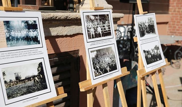 "Geçmişten Günümüze Kırkpınar Fotoğrafları Sergisi" Edirne'de açıldı