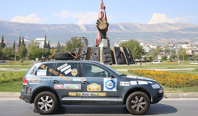 Doğu-Batı Dostluk ve İpek Yolu Rallisi'nde 4. durak Kahramanmaraş oldu