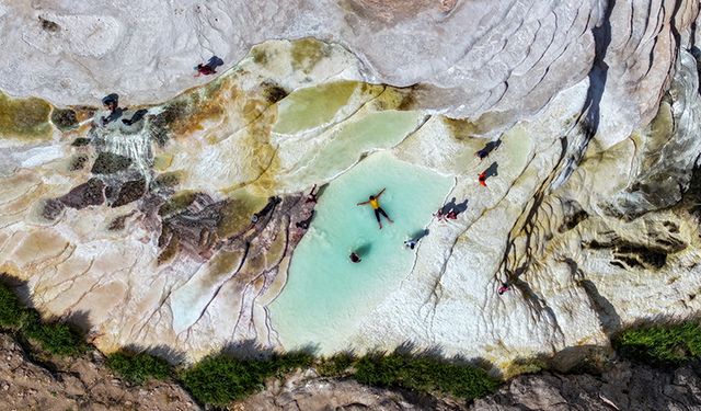 Turizmin yeni rotası: "Van'ın Pamukkale'si"