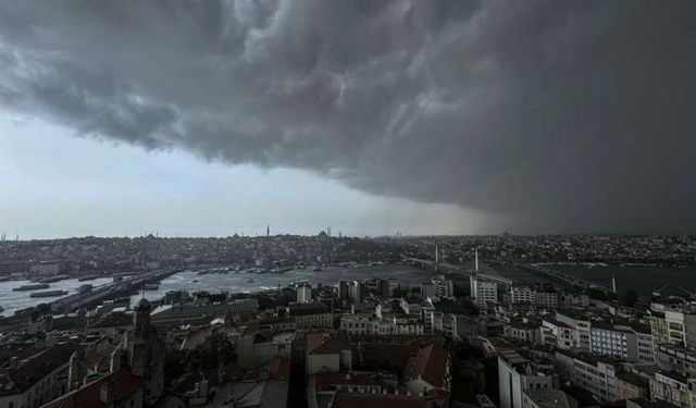 Ani sel, yıldırım, dolu ve yerel fırtına: Meteoroloji İstanbul’un 4 ilçesini uyardı