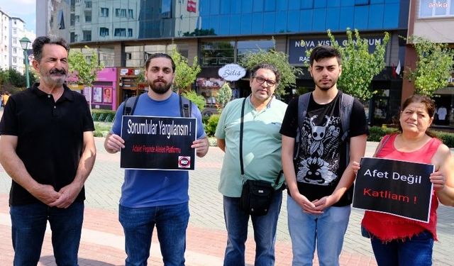 Antakyalı depremzedelerden Eskişehir’de adalet nöbeti: “Yalnız bırakıldık”