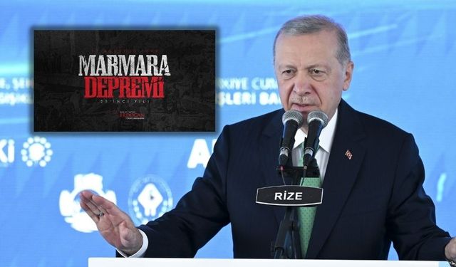 Erdoğan'dan 17 Ağustos anması: Deprem tehdidi olan bir ülke olduğumuzu unutmadık