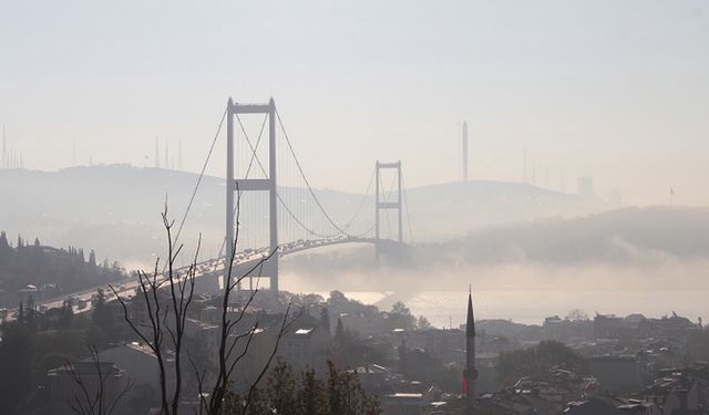 İstanbul'da hava kirliliği yılın 7 ayında yüzde 14 arttı