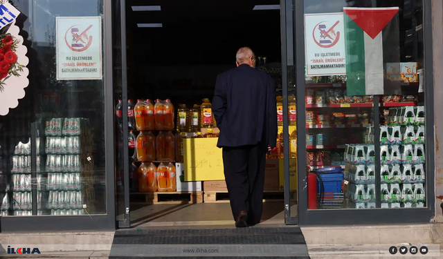 Farkındalık oluşturuyor: Şanlıurfa'da İsrail ürünlerini boykot etmek için açılan market!