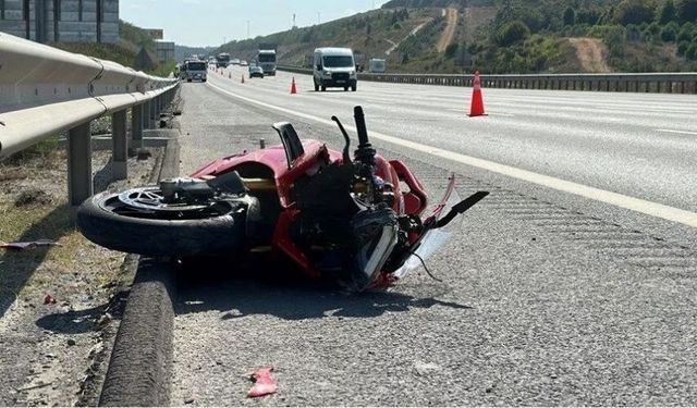 Kuzey Marmara Otoyolu'nda feci kaza: Hız tutkusu sonu oldu!