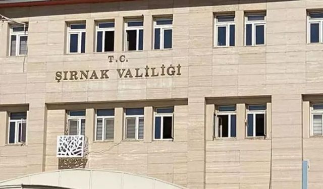 Şırnak Valiliği, Gösteri, yürüyüş ve açık hava toplantılarını 3 gün süreyle yasakladı