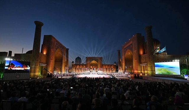 Özbekistan'da Uluslararası Şark Teraneleri Müzik Festivali için resmi açılış töreni yapıldı