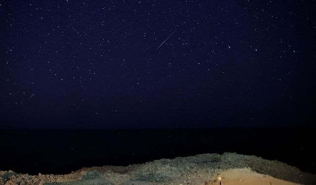 Türkiye'nin en kuzey noktası İnce Burun'da Perseid meteor yağmuru gözlemlendi