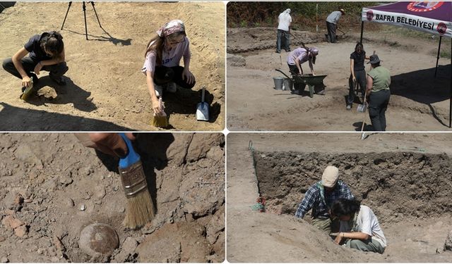 İkiztepe Höyüğü'ndeki kazılarda Anadolu dokumacılık tarihi ile ilgili ipuçlarına ulaşıldı