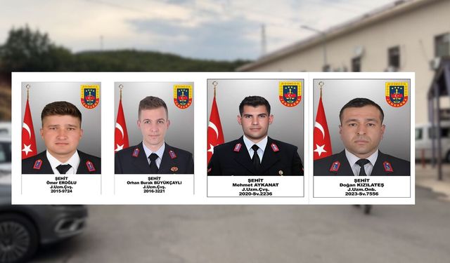 Bakan Yerlikaya acı haberi duyurdu: 4 asker şehit oldu