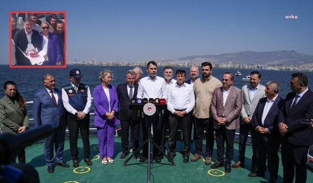 AK Parti heyeti İzmir Körfezi için toplandı, vekilin doğum gününü kutladı