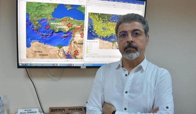 Deprem uzmanı Prof. Dr. Hasan Sözbilir 3 faya işaret etti: Stres birikti yeni kırılma kapıda