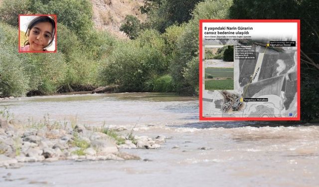 Diyarbakır'da kaybolan 8 yaşındaki Narin Güran'ın cansız bedenine ulaşıldı