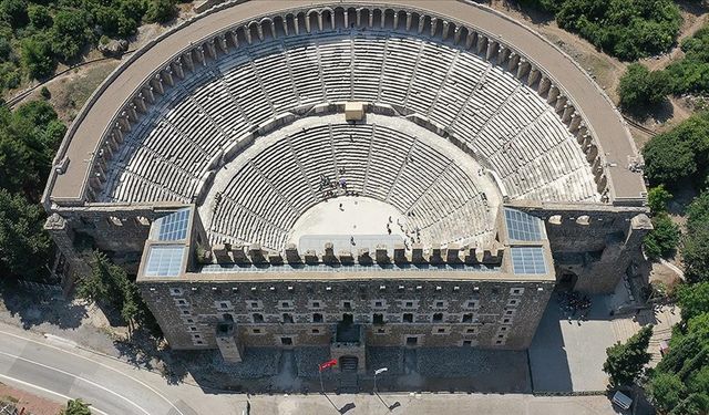 Antalya Devlet Senfoni Orkestrası, Aspendos Antik Tiyatrosu'nda vereceği açılış konserine hazırlanıyor