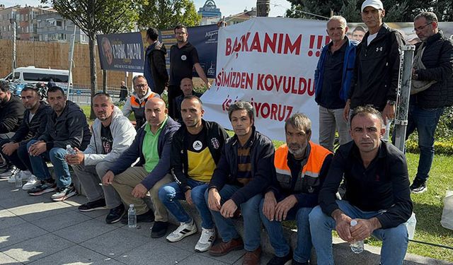 Şişli Belediyesi'nde işten çıkarılan işçilerden eylem