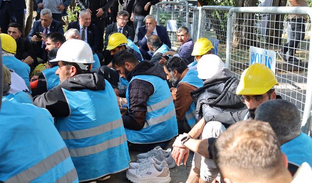 Fernas işçileri greve ara verdi! Yarın Soma'da görüşme yapılacak