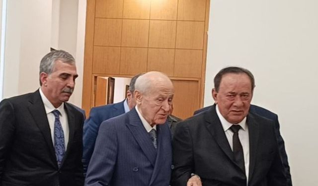 Alaattin Çakıcı’dan Devlet Bahçeli’ye ziyaret