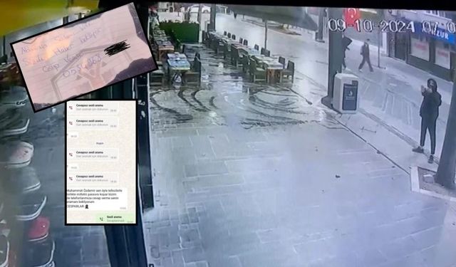 Bir elinde silah, diğer elinde telefon kurşun yağdırdı: “Casperlar” imzalı tehdit sonrası mağazaya saldırı