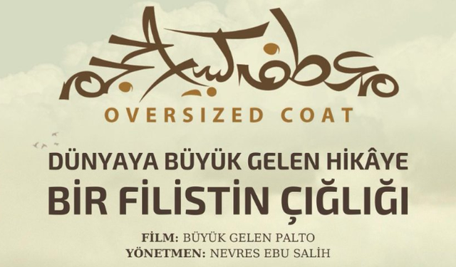 Filistinli yönetmen Nawras Abu Saleh'in "Büyük Gelen Palto" filmi, Sakarya'da izleyiciyle buluştu