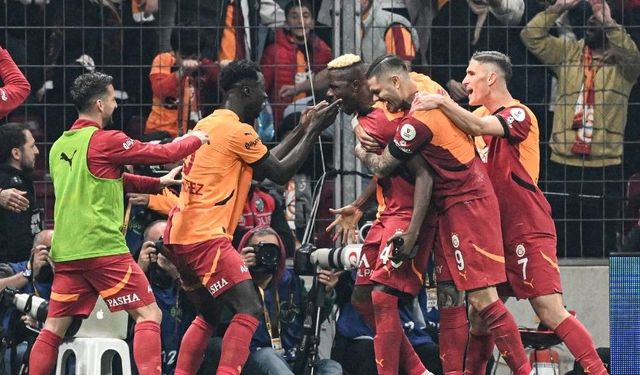 Galatasay-Beşiktaş derbisinin kazananı Galatasaray oldu