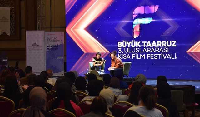 Filistinli yönetmen Darin Sallam'ın "Farha" filmi, "Büyük Taarruz 3. Uluslararası Kısa Film Festivali"nde gösterildi