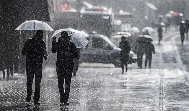 Meteoroloji'den 7 il için sarı kodlu uyarı