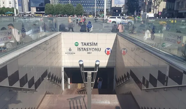 Taksim Metro İstasyonu'nda intihar girişimi: İşletmeye kapatıldı