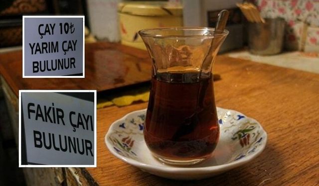 Bir bardak çay da 'askıda' devri