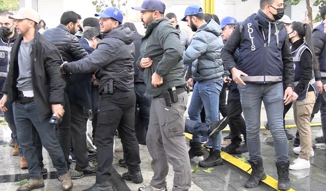 EGM: Kayyum protestolarında 16 güvenlik görevlisi yaralandı, 140 kişi gözaltında