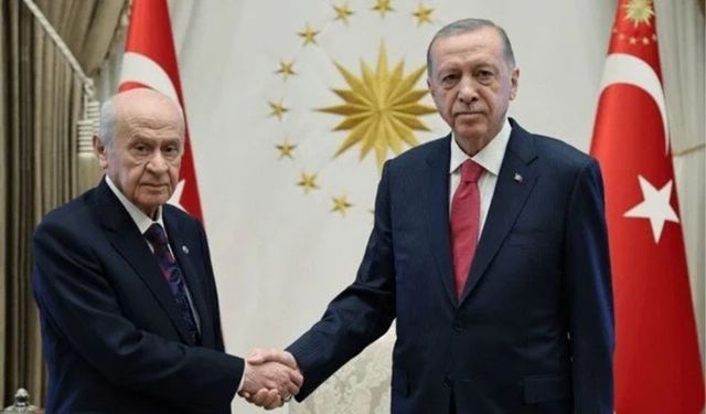 Cumhurbaşkanı Erdoğan ve Bahçeli Beştepe'de bir araya geliyor