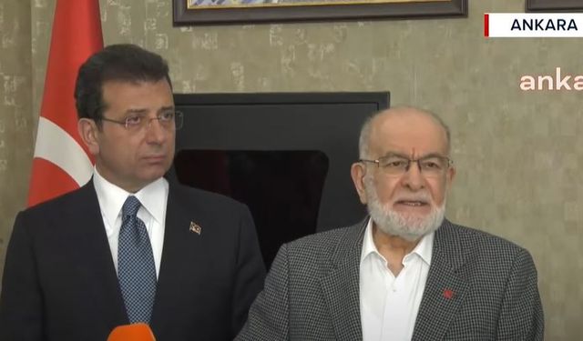 Ekrem İmamoğlu'ndan Temel Karmaollaoğlu'na kayyım ziyareti