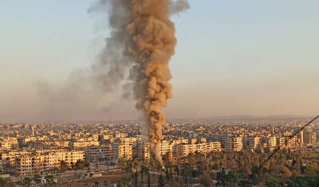 Suriye | Halep kent merkezine hava saldırısı düzenlendi