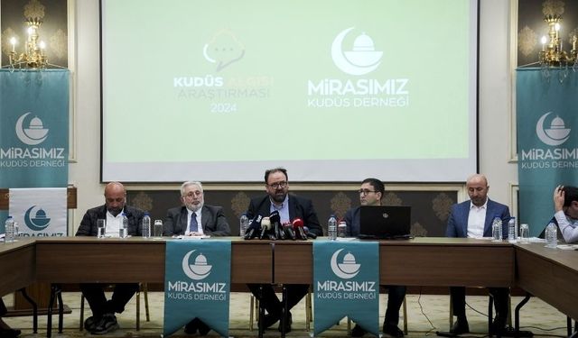 Mirasımız Kudüs Derneği'nden Türkiye'de Kudüs Algısı Araştırması