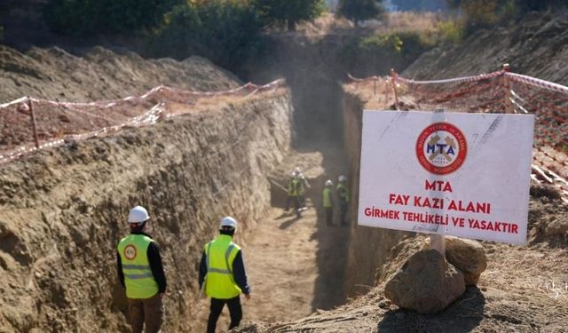 MTA, 225 diri fayın deprem üretme potansiyelini belirledi