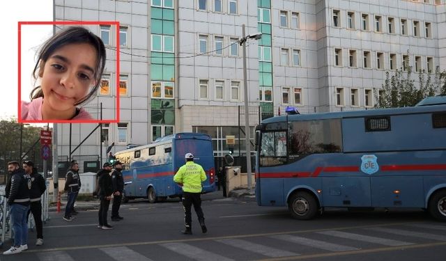 Narin cinayeti davasında ilk duruşma bugün görülecek: Sanıklar yoğun güvenlik önlemleri altında adliyeye getirildi