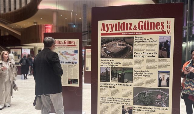 Japonya ile Türkiye ilişkilerini konu alan "Ayyıldız ve Güneş" sergisi açıldı