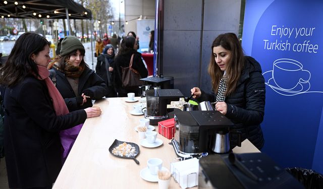 "Avrupa'nın kalbinde" Dünya Türk Kahvesi Günü kutlandı