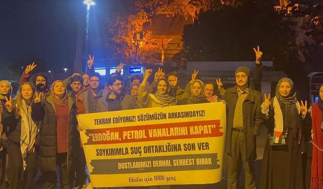 Erdoğan konuşurken İsrail'i protesto eden 9 kişi, ''kötü muamele'' gerekçesiyle suç duyurusunda bulundu