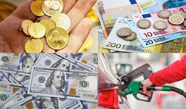 16 Aralık tarihli altın, euro, dolar ve akaryakıt fiyatları