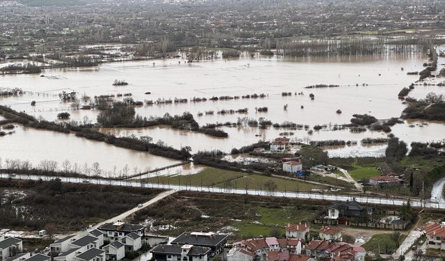 Muğla'da tarım arazileri su altında kaldı