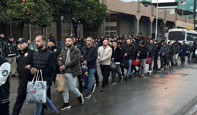 Mersin Gümrük İdaresi'nde rüşvet ağı: 114 kişi adliyeye sevk edildi